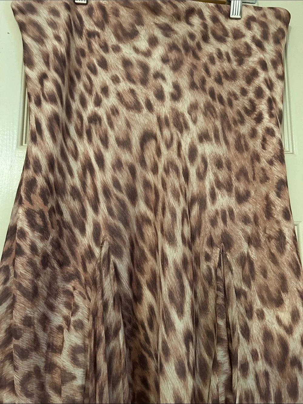 J. Crew Brown Leopard Print Skirt